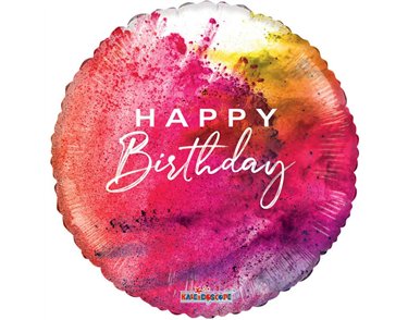 18in BIRTHDAY FESTIVAL FOIL BALLOON