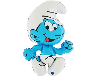SMURF SHAPED FOIL BALLOON