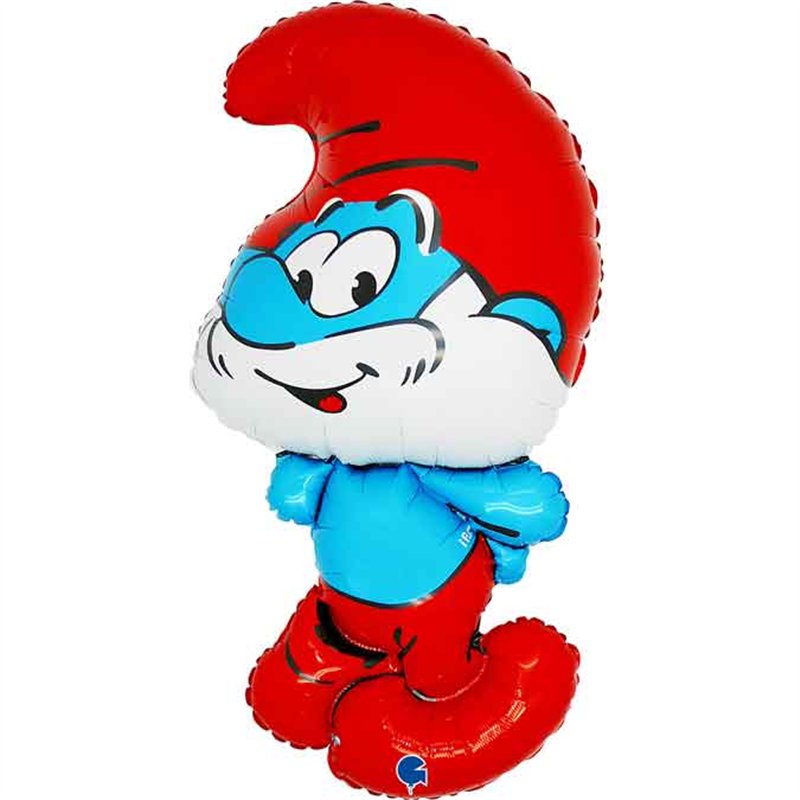 PAPA SMURF SHAPED FOIL BALLOON