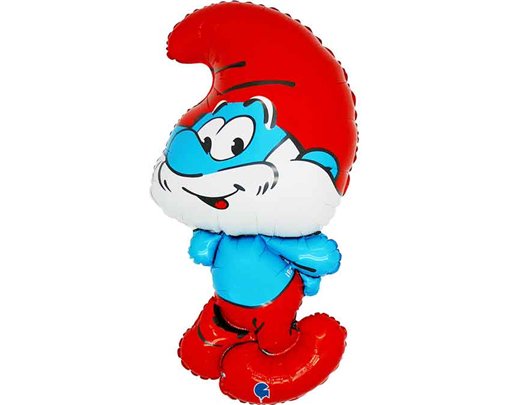 PAPA SMURF SHAPED FOIL BALLOON