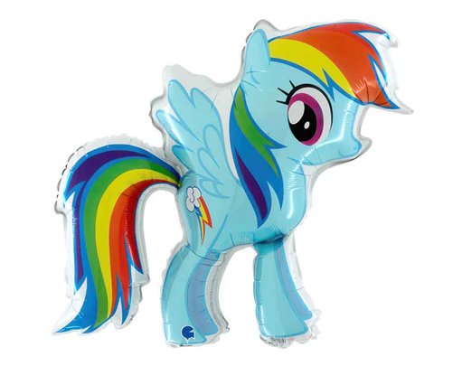 MY LITTLE PONY TWILIGHT SPARKLE SHAPED FOIL BALLOON