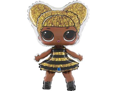 LOL SURPRISE QUEEN BEE SHAPED FOIL BALLOON
