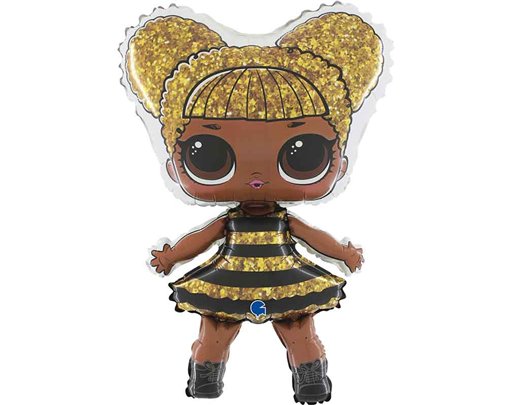 LOL SURPRISE QUEEN BEE SHAPED FOIL BALLOON