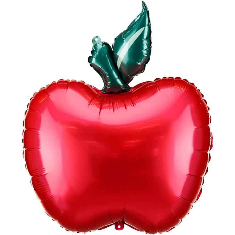 APPLE SHAPED FOIL BALLOON