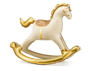 ROCKING HORSE FOIL BALLOON