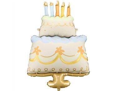 WEDDING CAKE SHAPED FOIL BALLOON