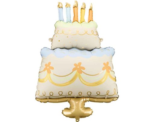 WEDDING CAKE SHAPED FOIL BALLOON