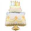 WEDDING CAKE SHAPED FOIL BALLOON