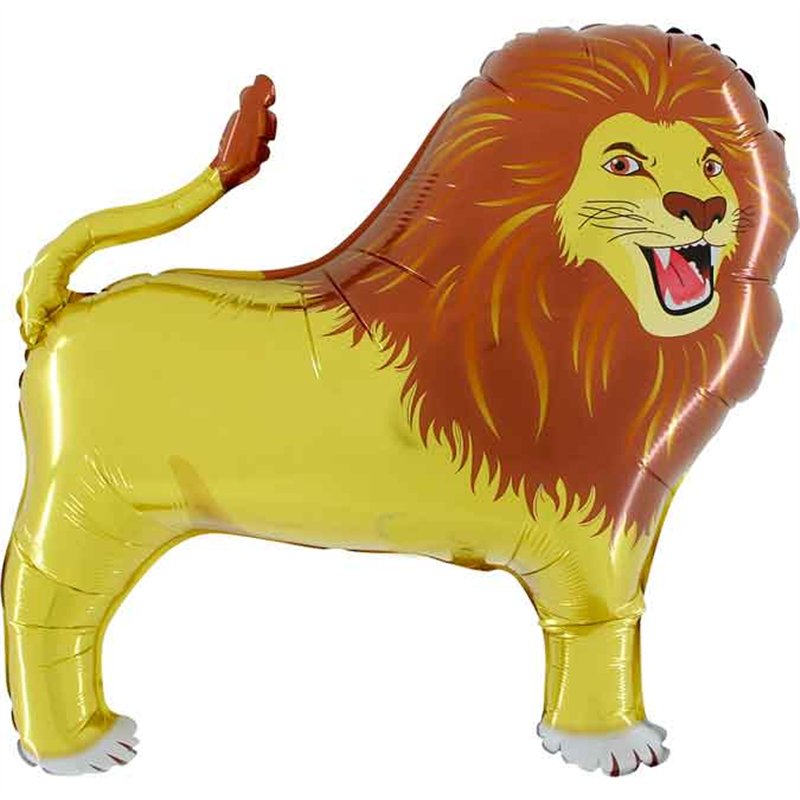 35in LION SHAPED FOIL BALLOON