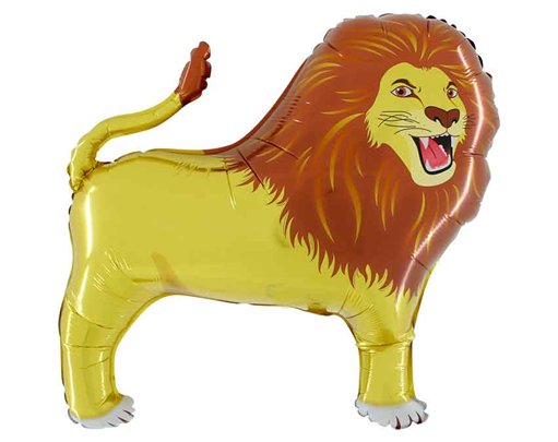 35in LION SHAPED FOIL BALLOON