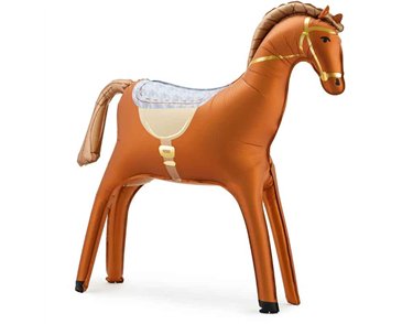 STANDING HORSE AIR FILL FOIL BALLOON