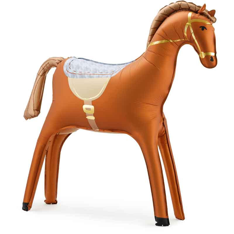 STANDING HORSE AIR FILL FOIL BALLOON