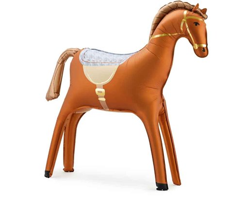 STANDING HORSE AIR FILL FOIL BALLOON