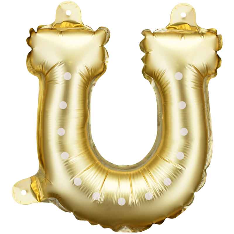 3PK GOLD HORSE SHOW AIR FILL FOIL BALLOONS