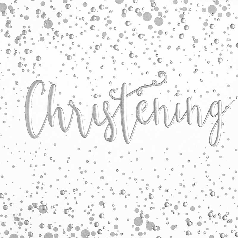 (6) CHRISTENING INVITATIONS  6S