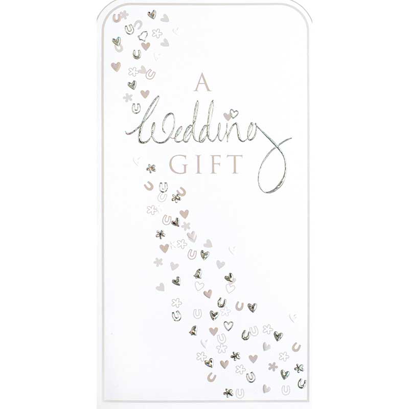 FOIL WEDDING MONEY WALLETS  12S