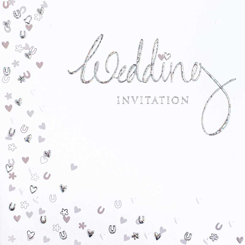 (6) WEDDING INVITATION CARDS  6S