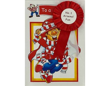 C75 NO.1 ARSENAL FAN ROSETTES  6S