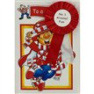 C75 NO.1 ARSENAL FAN ROSETTES  6S