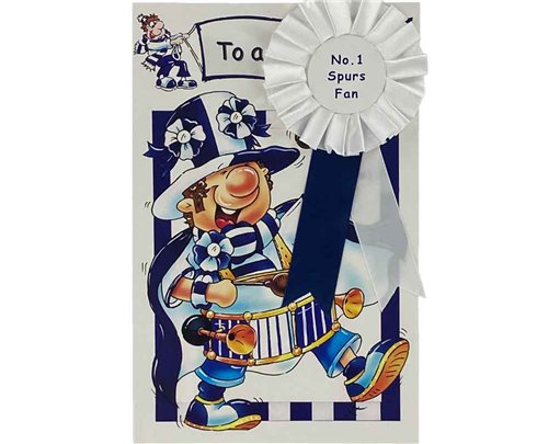 C75 NO.1 SPURS FAN ROSETTE CARD  6S