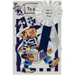 C75 NO.1 SPURS FAN ROSETTE CARD  6S