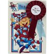 C75 NO.1 WEST HAM UNITED FAN ROSETTE CARD  6S