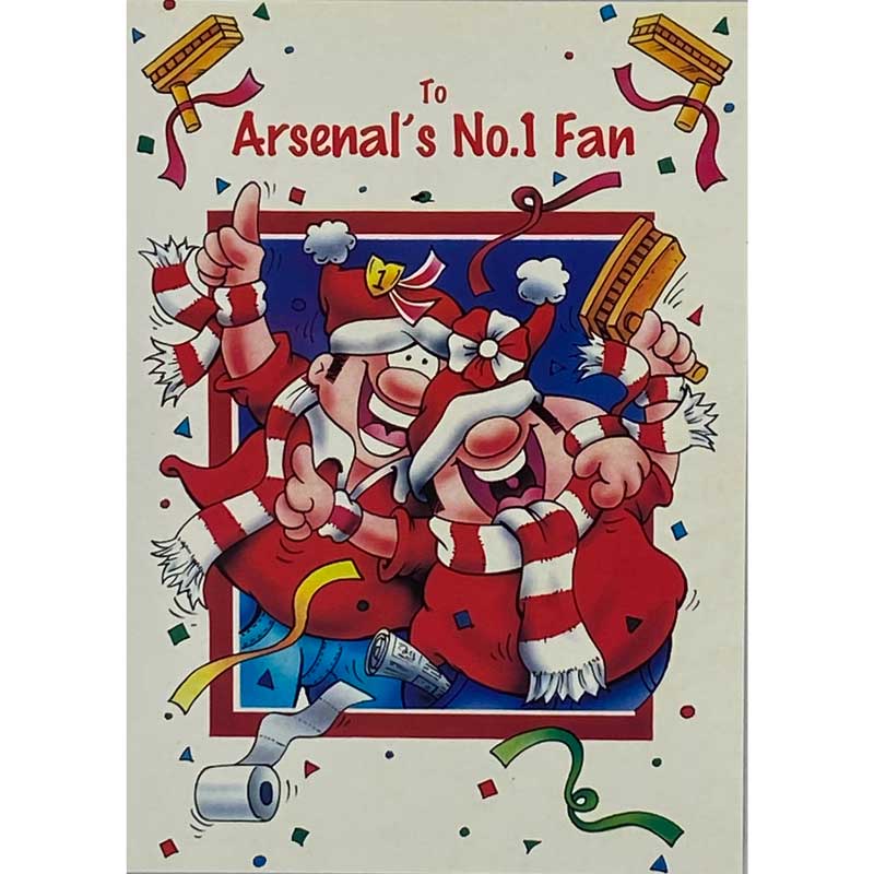 C50 NO.1 ARSENAL FAN FAN-ANTICS  12S