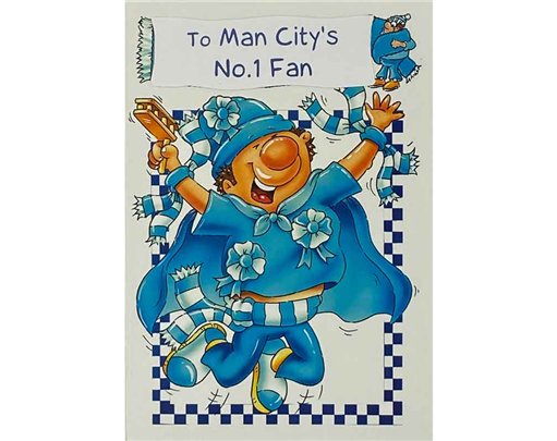 C50 NO.1 MAN CITY FAN FAN-ANTICS  12S
