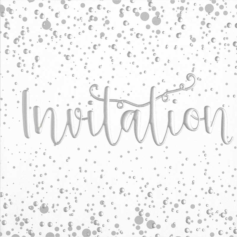 (6) OPEN INVITATION CARDS  6S
