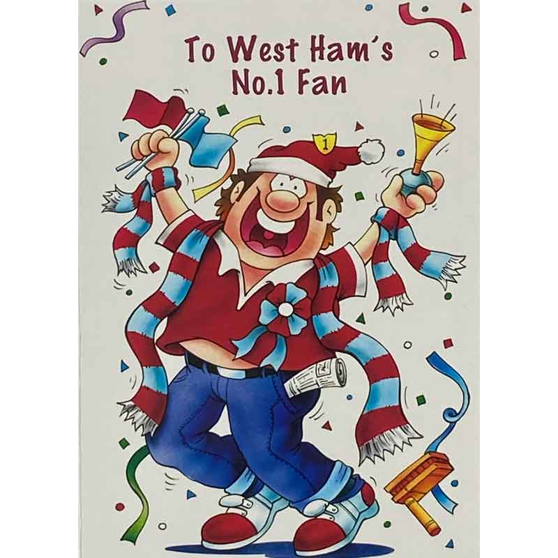 C50 NO.1 WEST HAM FAN FAN-ANTICS  12S