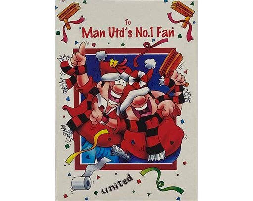 C50 NO.1 MAN UTD FAN FAN-ANTICS  12S