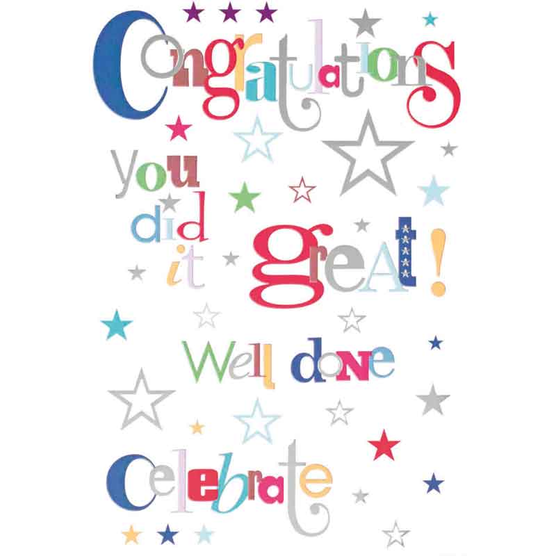 C50 CONGRATS WORDPLAY  6S