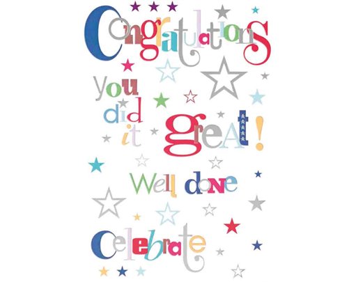 C50 CONGRATS WORDPLAY  6S