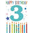 C50 BOYS 3RD BIRTHDAY WORDPLAY  6S
