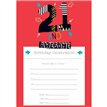 (20) 21ST MALE INVITES PADS  10S