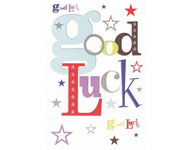 C50 GOOD LUCK WORDPLAY  6S