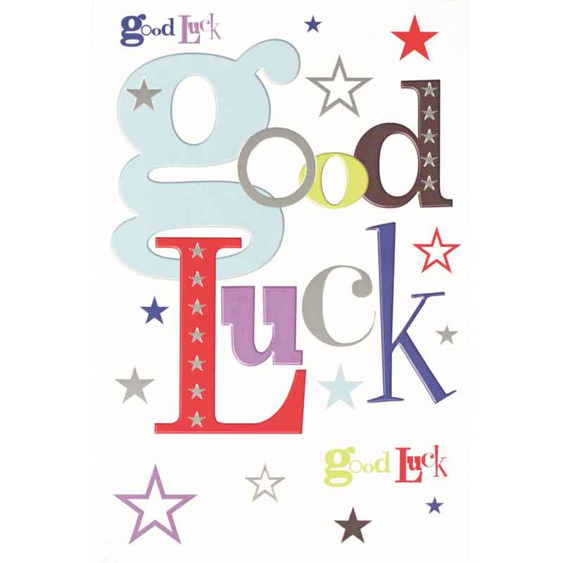 C50 GOOD LUCK WORDPLAY  6S