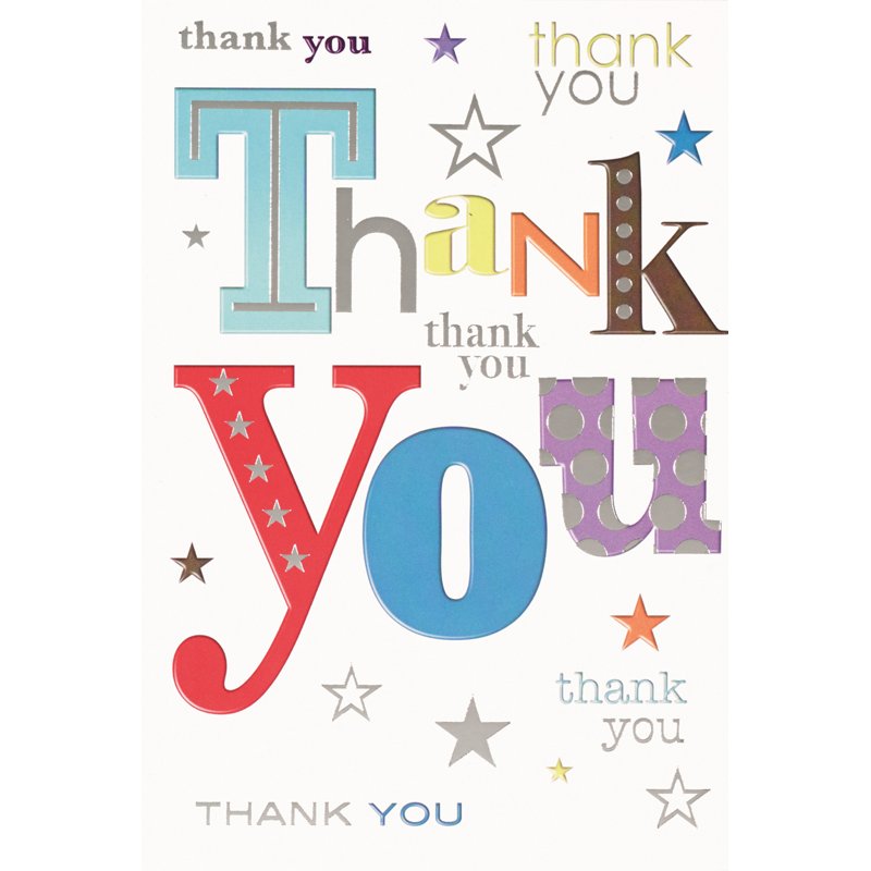 C50 THANK YOU WORDPLAY  6S