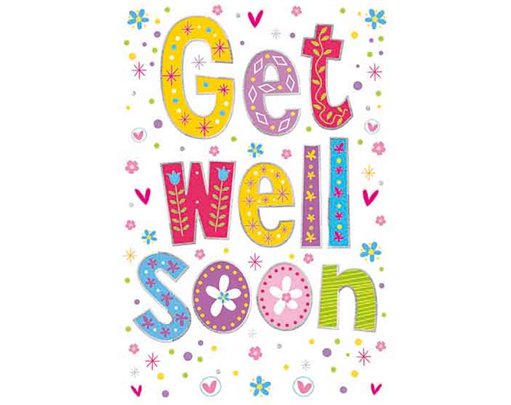 C50 FEMALE GET WELL WORDPLAY  6S