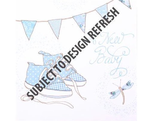 (6) BIRTH ANNOUNCEMENT BOY CARDS  6S