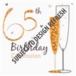 (6) 65TH INVITATION CARDS  6S