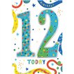 C50 BOYS 12TH BIRTHDAY WORDPLAY  6S