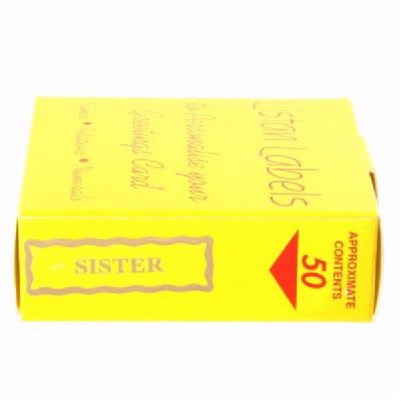 SISTER LISTAN LABELS  50S
