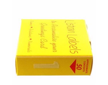 GOLD NO.1 LISTAN LABELS  50S