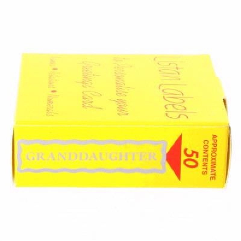 GRAND-DAUGHTER  SILVER LISTAN LABELS  50S