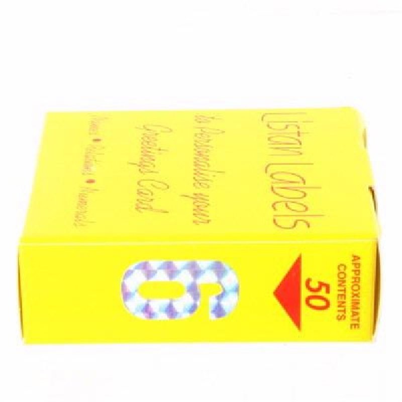 SILVER NO.6 LISTAN LABELS  50S