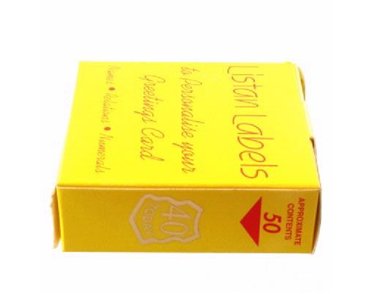 40 TODAY LISTAN LABELS SHIELD  50S