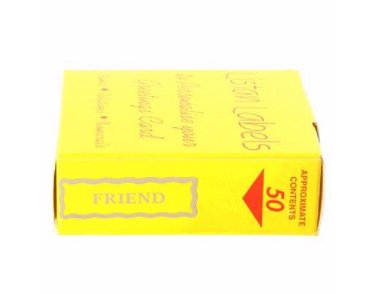 FRIEND LISTAN LABELS  50S