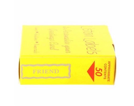 FRIEND LISTAN LABELS  50S