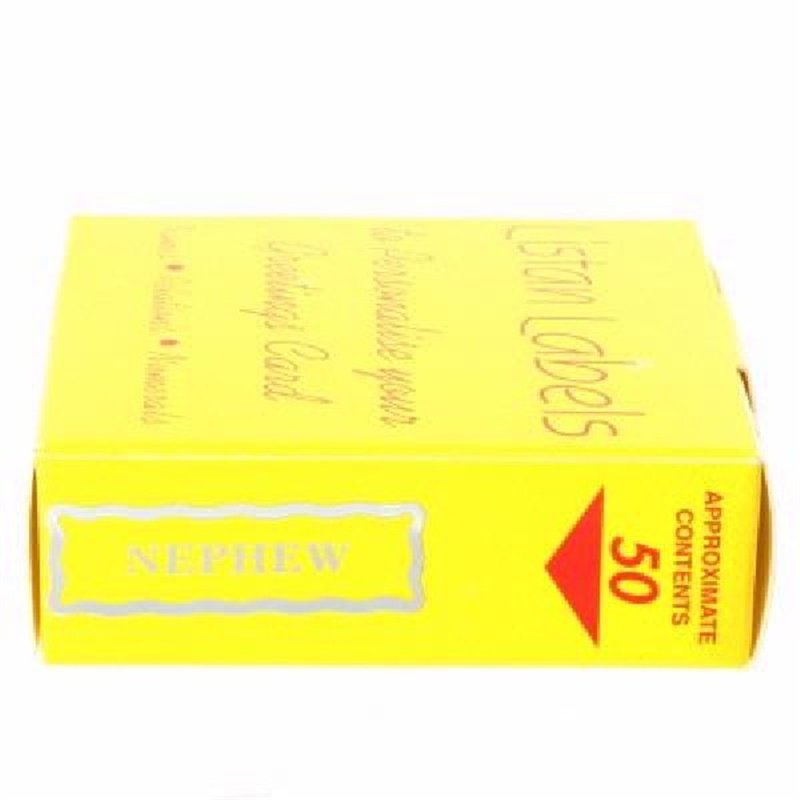 NEPHEW SILVER LISTAN LABELS  50S